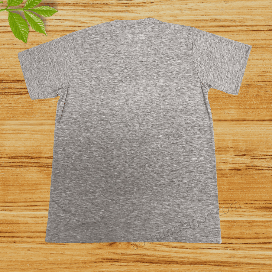 Áo thun cotton 4 chiều 65/35 màu xám